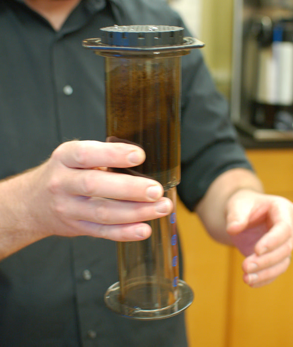 AeroPress Inverted Brewing Dancing Goats® Coffee