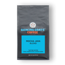 Our bright and spicy take on an old classic. Exotic spices and aromas, including frankincense, float in a heavy and silky body, while layered flavors of tropical fruit and berries balance a dry crisp acidity. Mocha Java Blend pays homage with a flavor that transports you to a busy market in the ancient port of Moka. 100% Arabica Coffee Beans. Always roasted to order.