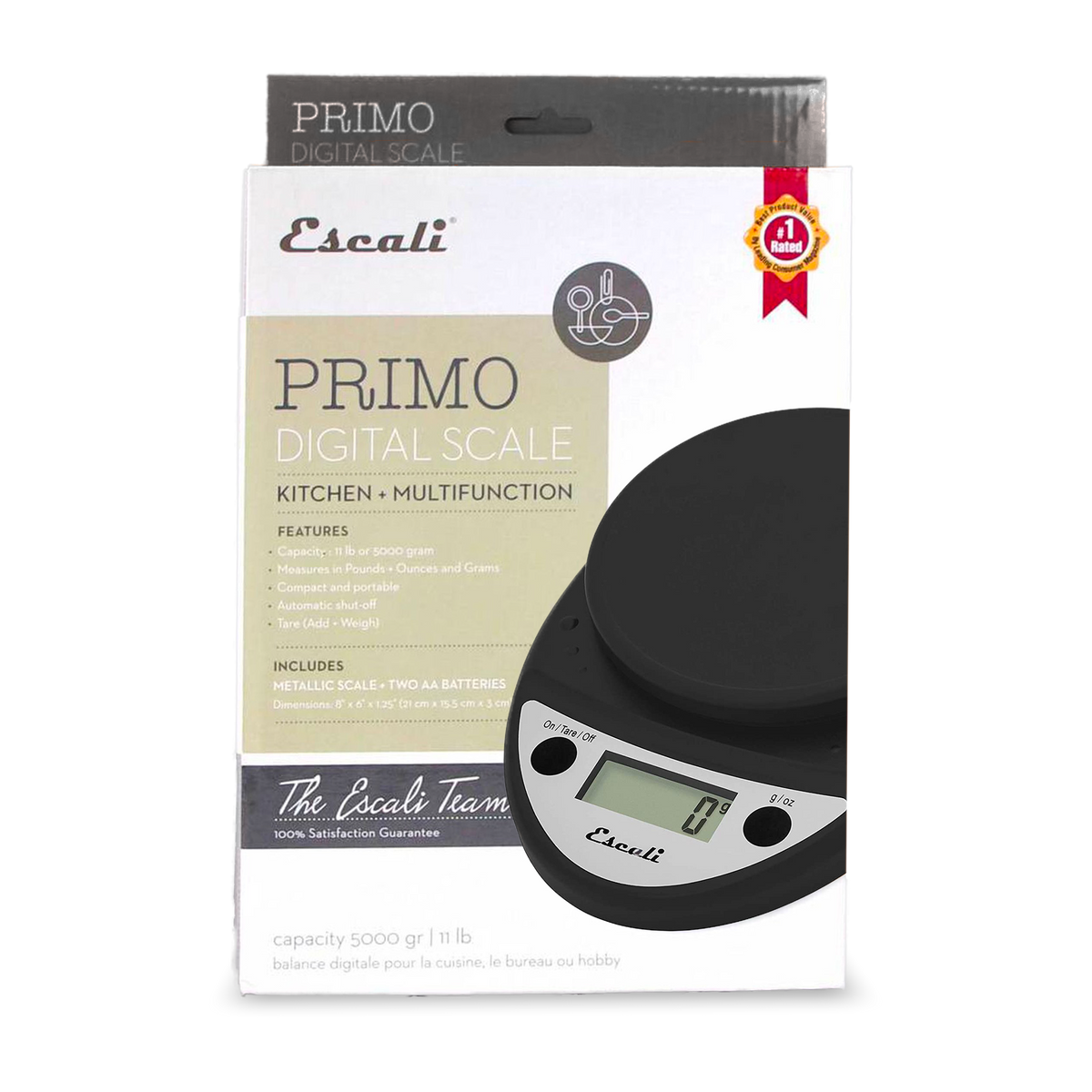 Escali® Primo Digital Scale – Fresh Roasted Coffee