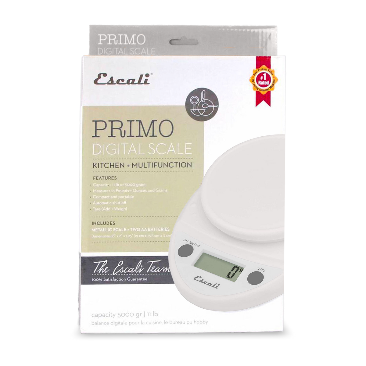 Why We Love the Escali Primo Digital Scale