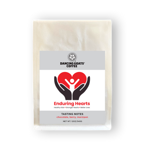 12oz Bag of Enduring Hearts coffee blend