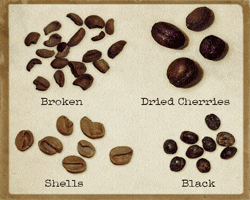 What are coffee defects?