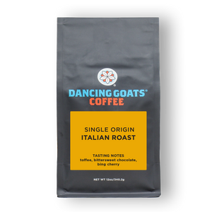 “Italian" roast refers to a style of roasting coffee beans, and not to any particular origin of coffee. Historically the further south you travel in Europe the darker the roast profile becomes making our “Italian” roast is our darkest roast. A telling attribute of our Italian roast is a lingering smoky quality. The coffee is sweet without being bitter or astringent on the finish which can be associated with much darker roasts. Toasty flavors of toffee, chocolate, and oak fill this smooth bodied cup.