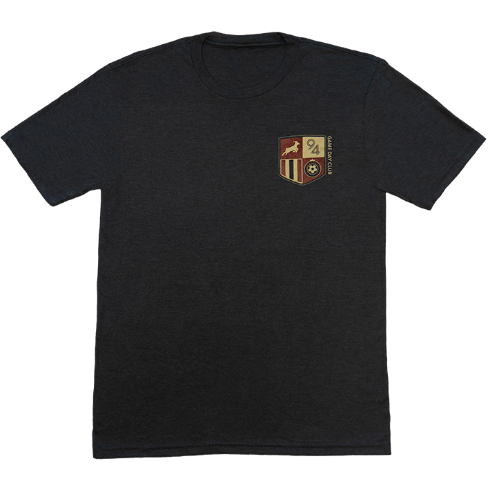 front of game day shirt