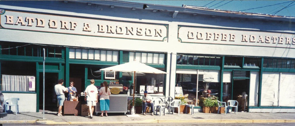 batdorf and bronson coffee roasters store front