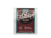 Dancing Goats Coffee Roasters Holiday Blend 2025 coffee package on a white background