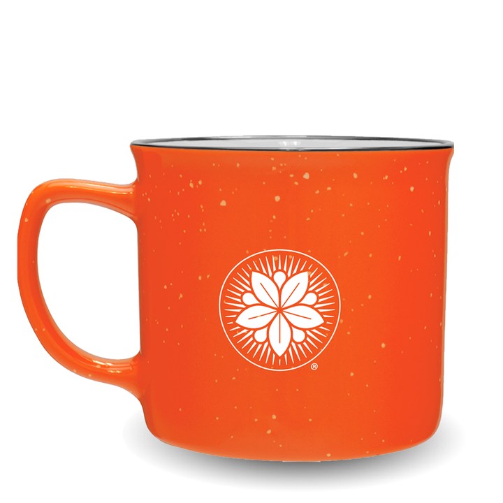 Logo Ceramic Mug - Orange