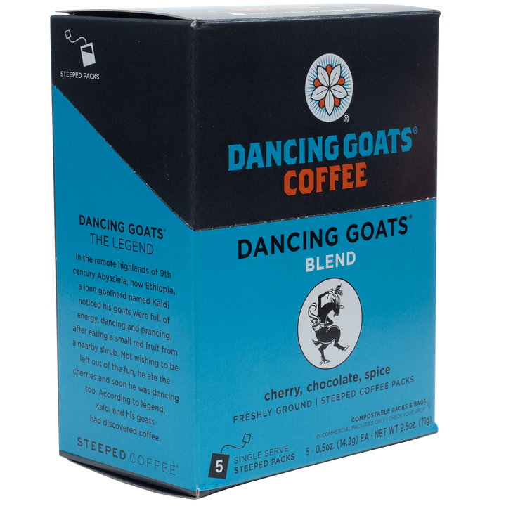 Steeped Dancing Goats® Coffee 5-Pack